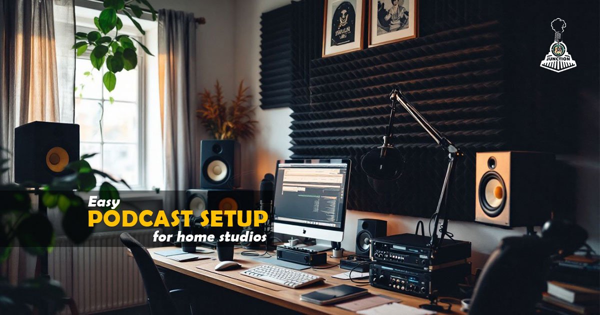 Easy Podcast Setup for Home Studios